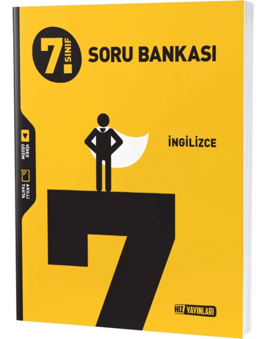 Hız Yayınları 7. Sınıf Ingilizce Soru Bankası Yeni