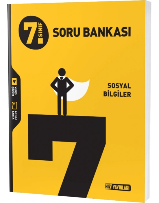 Hız Yayınları 7.Sınıf Sosyal Bilgiler Soru Bankası Yeni