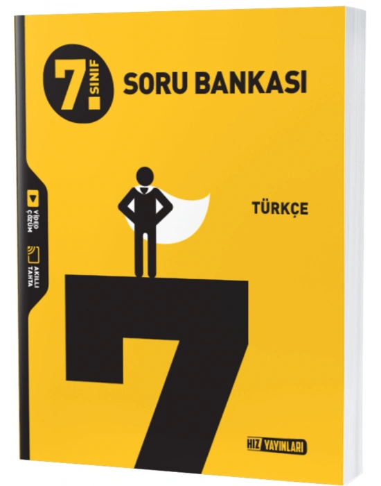 Hız Yayınları 7.Sınıf Türkçe Soru Bankası