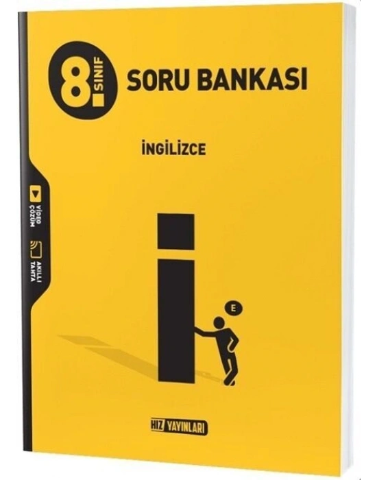 Hız Yayınları 8. Sınıf LGS İngilizce Soru Bankası