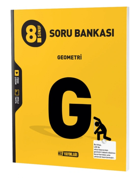 Hız Yayınları 8. Sınıf Geometri Soru Bankası