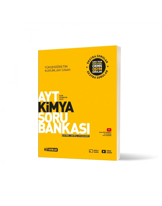 HIZ YAYINLARI AYT KİMYA SORU BANKASI