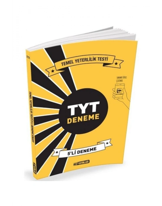Hız Yayınları TYT 5 li Deneme