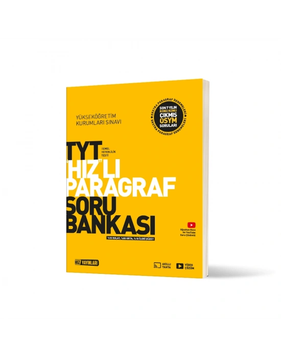 HIZ YAYINLARI TYT PARAGRAF SORU BANKASI