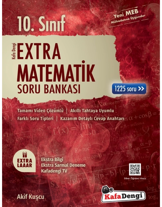 KAFA DENGİ YAYINLARI 10.SINIF EKSTRA MATEMATİK SORU BANKASI