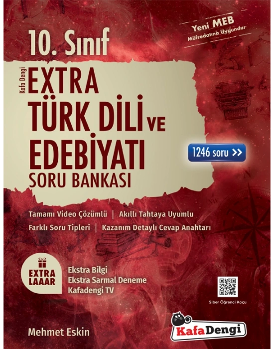 KAFA DENGİ YAYINLARI 10.SINIF EKSTRA TÜRK DİLİ VE EDEBİYATI SORU BANKASI