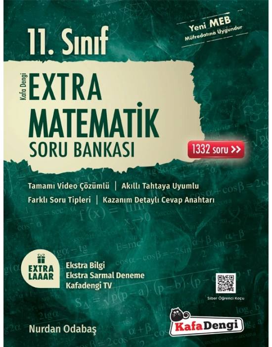 KAFA DENGİ YAYINLARI 11.SINIF EKSTRA MATEMATİK SORU BANKASI