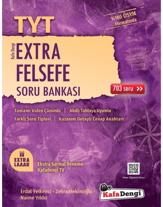 KAFA DENGİ YAYINLARI TYT EXTRA FELSEFE SORU BANKASI
