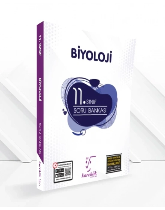KAREKÖK YAYINLARI 11.SINIF BİYOLOJİ SORU BANKASI