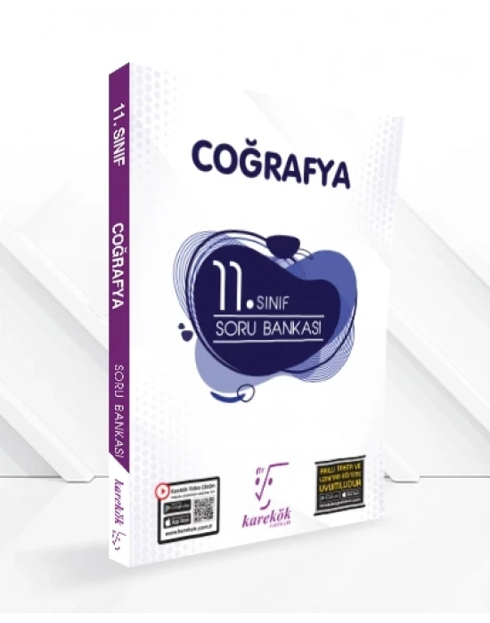 KAREKÖK YAYINLARI 11.SINIF COĞRAFYA SORU BANKASI
