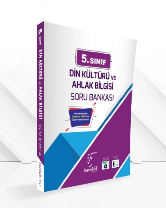 KAREKÖK YAYINLARI 5.SINIF DİN KÜLTÜRÜ VE AHLAK BİLGİSİ BANKASI