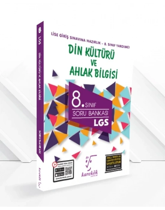 KAREKÖK YAYINLARI 8.SINIF LGS DİN KÜLTÜRÜ ve AHLAK BİLGİSİ SORU BANKASI