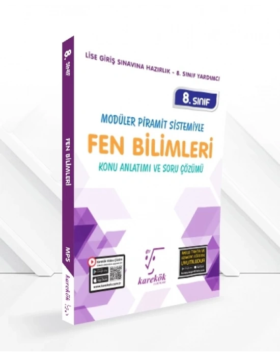 KAREKÖK YAYINLARI 8.SINIF LGS FEN BİLİMLERİ KONU ANLATIM