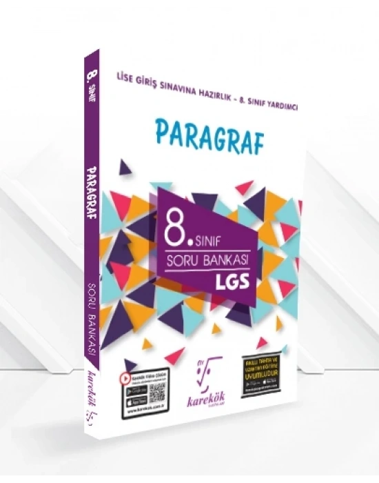 KAREKÖK YAYINLARI 8.SINIF LGS PARAGRAF SORU BANKASI