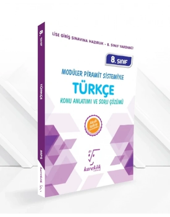KAREKÖK YAYINLARI 8.SINIF LGS TÜRKÇE KONU ANLATIM