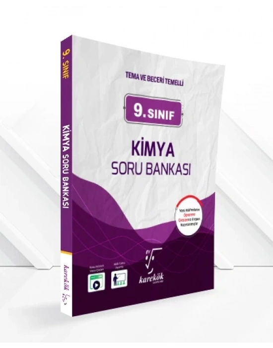 KAREKÖK YAYINLARI 9.SINIF KİMYA SORU BANKASI