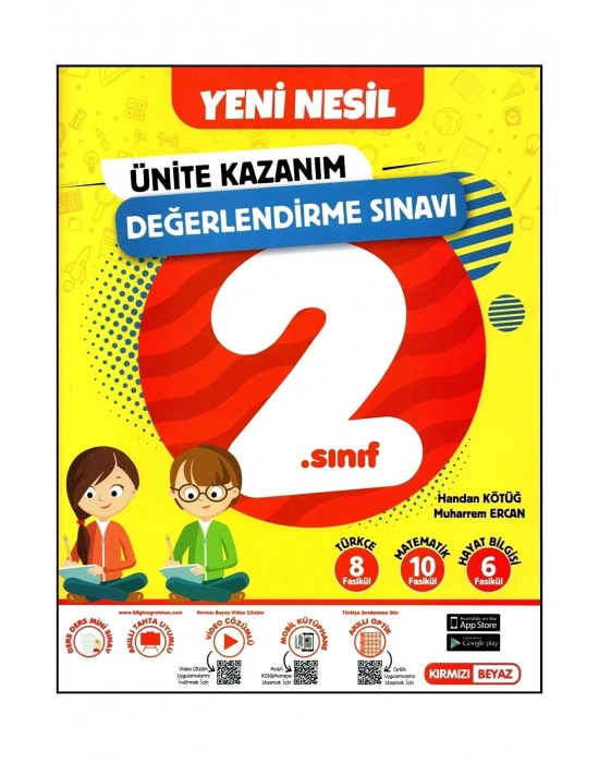 Kırmızı Beyaz 2. Sınıf Yeni Nesil Ünite Kazanım Değerlendirme Sınavı