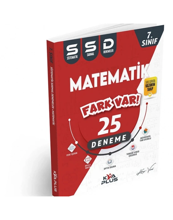 KORAY VAROL YAYINLARI 7.SINIF MATEMATİK 25Lİ DENEME