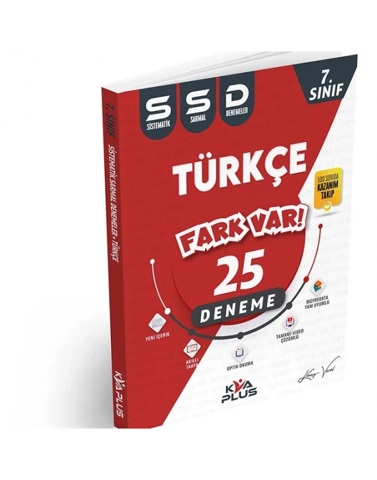 KORAY VAROL YAYINLARI 7.SINIF TÜRKÇE 25Lİ DENEME