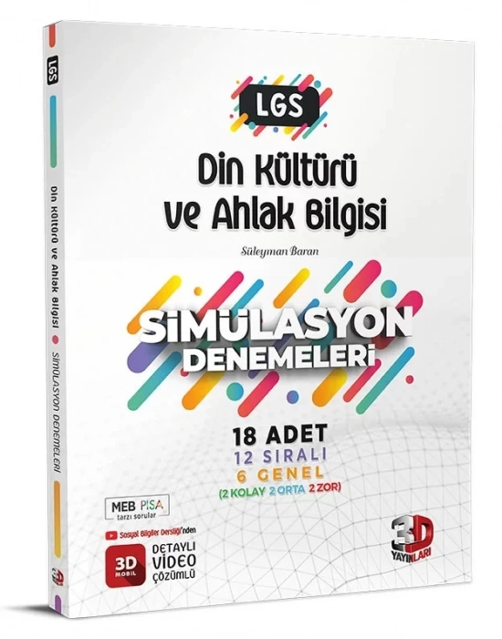 LGS 3D Simülasyon Din Kültürü ve Ahlak Bilgisi