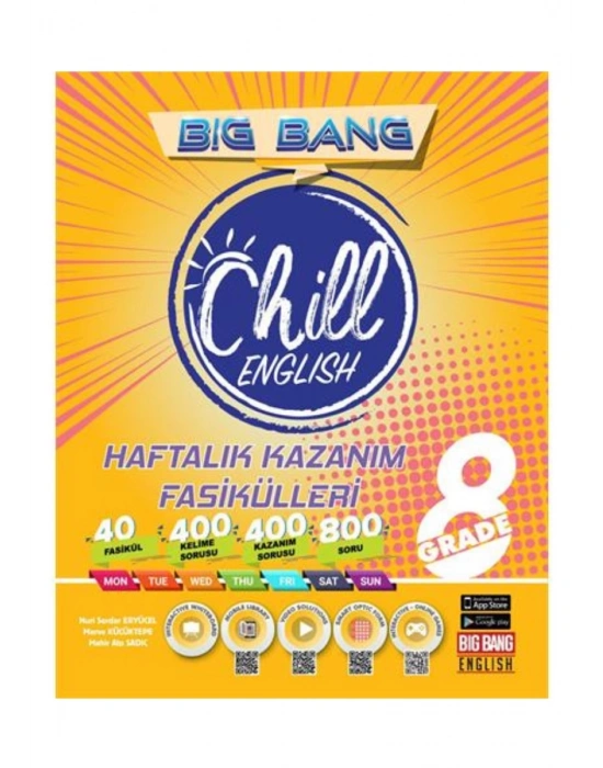 LGS 8. Grade Big Bang Chill Hazırlık Seti 3 Kitap