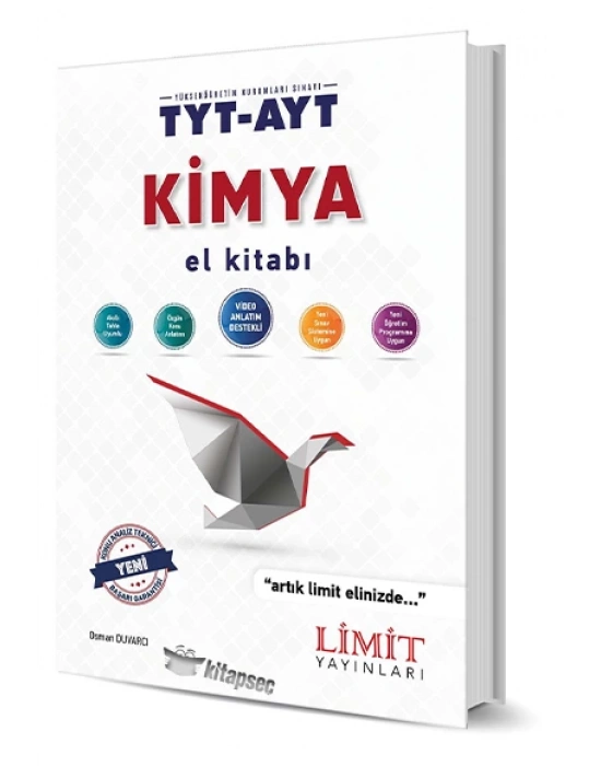 LİMİT YAYINLARI TYT - AYT KİMYA EL KİTABI