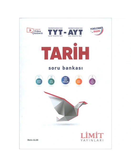 LİMİT YAYINLARI TYT-AYT TARİH SORU BANKASI