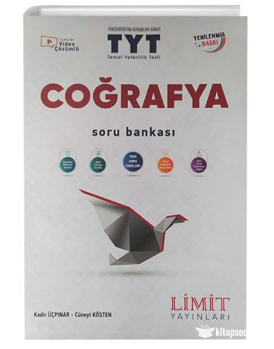 LİMİT YAYINLARI TYT COĞRAFYA SORU BANKASI