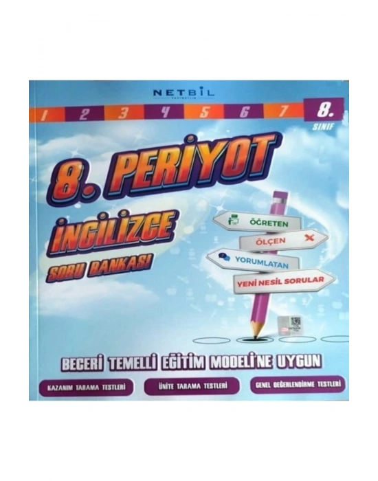 Netbil 8. Sınıf Periyot Ingilizce Soru Bankası Yeni