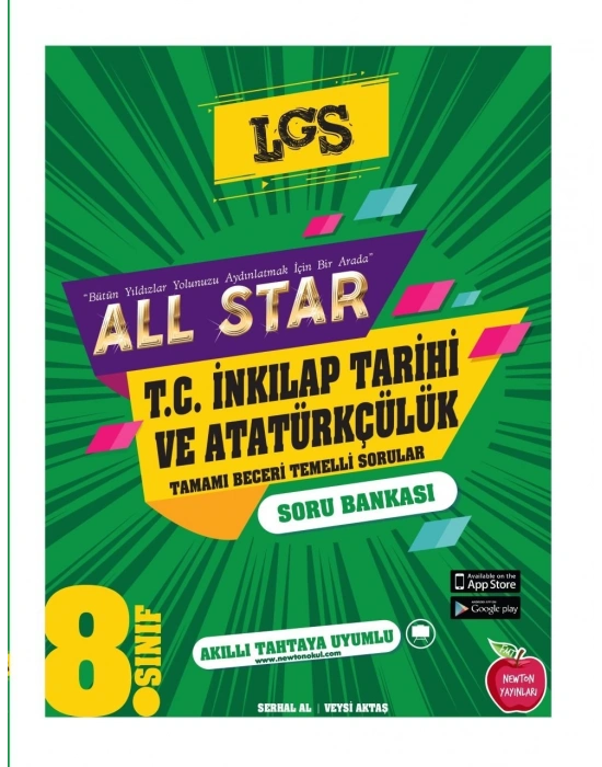Newton 8.Sınıf All Star T.C. İnkılap Tarihi Ve Atatürkçülük Soru Bankası