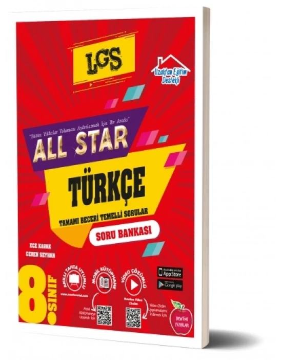 Newton 8.Sınıf All Star Türkçe Soru Bankası