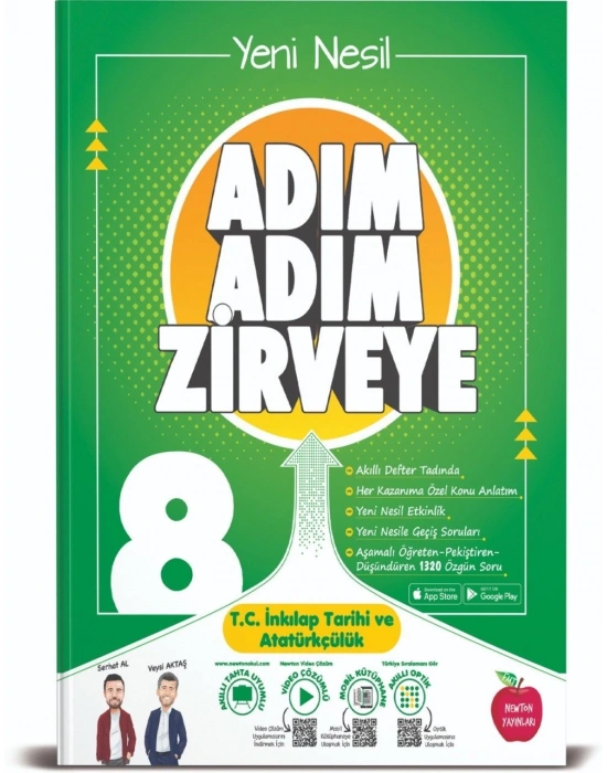 Newton Yayıncılık 8.Sınıf İnkılap Tarihi Adım Adım Zirveye Soru Bankası