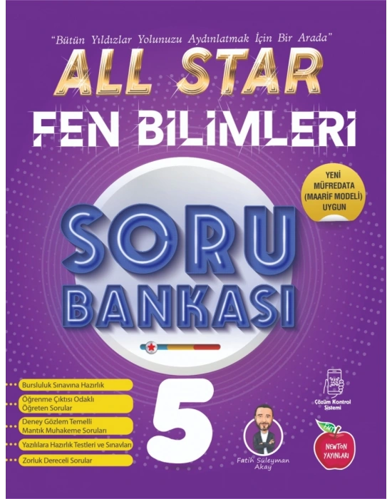 Newton Yayınları 5.sınıf Fen Bilimleri All Star Soru Bankası
