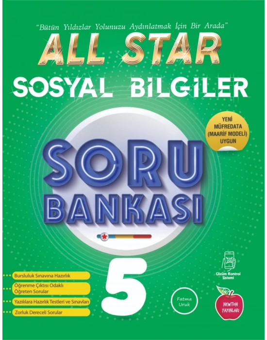 Newton Yayınları 5.sınıf Sosyal Bilgiler All Star Soru Bankası