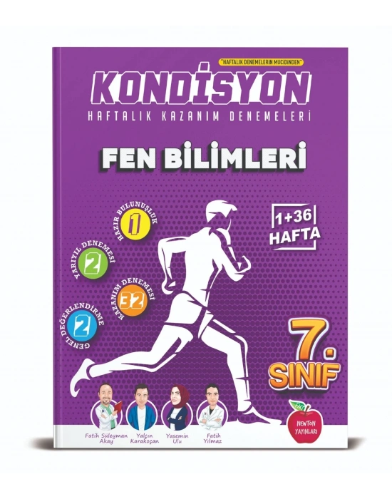 Newton Yayınları 7. Sınıf Kondisyon Fen Bilimleri Denemeleri 37 Hafta Yeni