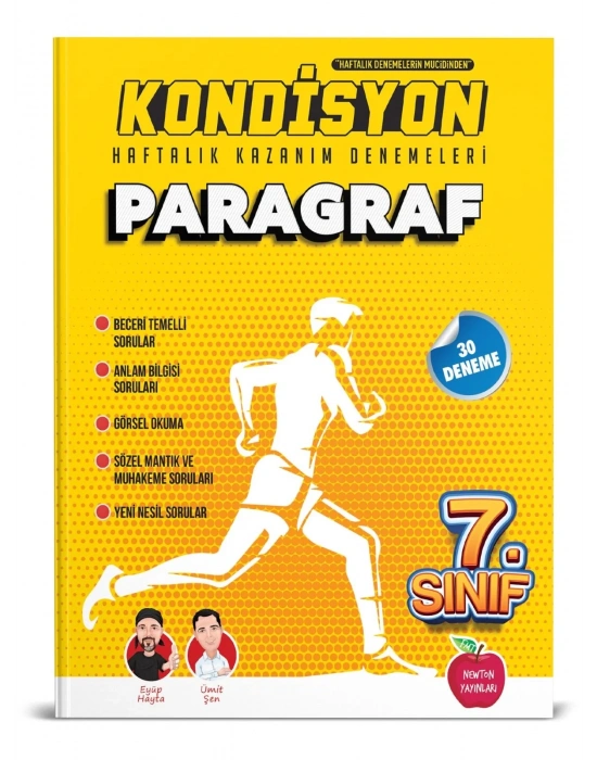 Newton Yayınları 7. Sınıf Kondisyon Paragraf Denemeleri 30 Adet