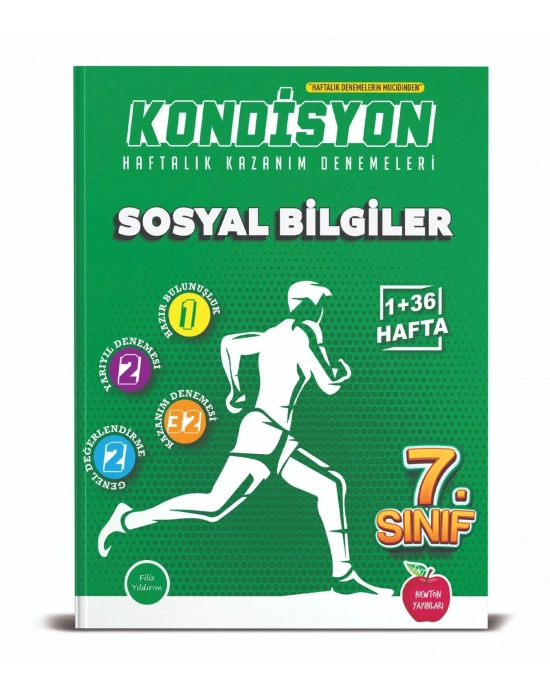 Newton Yayınları 7. Sınıf Kondisyon Sosyal Bilgiler Denemeleri 37 Hafta Yeni
