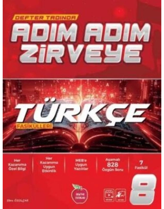 Newton Yayınları 8. Sınıf Türkçe Fasikül Adım Adım Etkinlikli Konu Anlatımlı Soru Bankaları