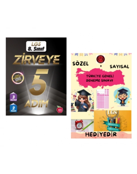 NEWTON YAYINLARI LGS 8.SINIF ZİRVEYE 5 ADIM 5Lİ DENEME
