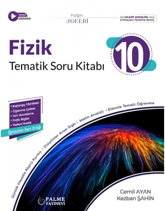 PALME YAYINEVİ 10.SINIF JOKER FİZİK TEMATİK SORU BANKASI