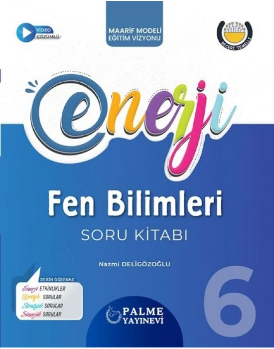 PALME YAYINEVİ 6.SINIF FEN BİLİMLERİ SORU KİTABI