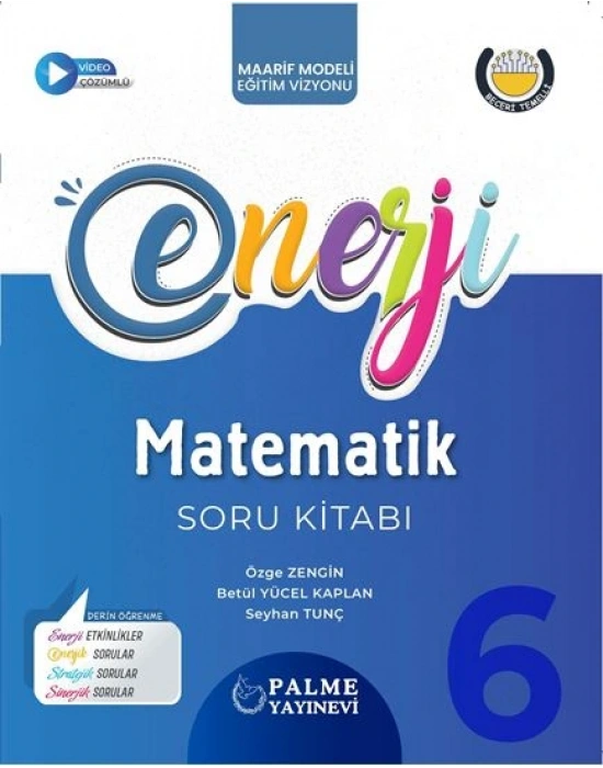 PALME YAYINEVİ 6.SINIF MATEMATİK SORU KİTABI