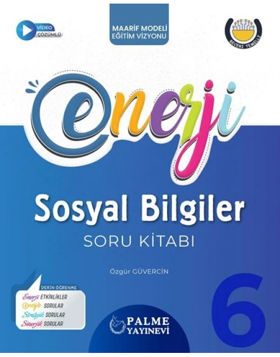PALME YAYINEVİ 6.SINIF SOSYAL BİLGİLER SORU KİTABI