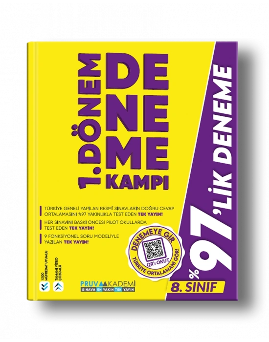 Pruva Akademi 8. Sınıf 1. Dönem Deneme Kampı