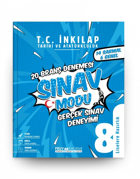 Pruva Akademi 8. Sınıf Sınav Modu İnkilap Tarihi Branş Denemesi