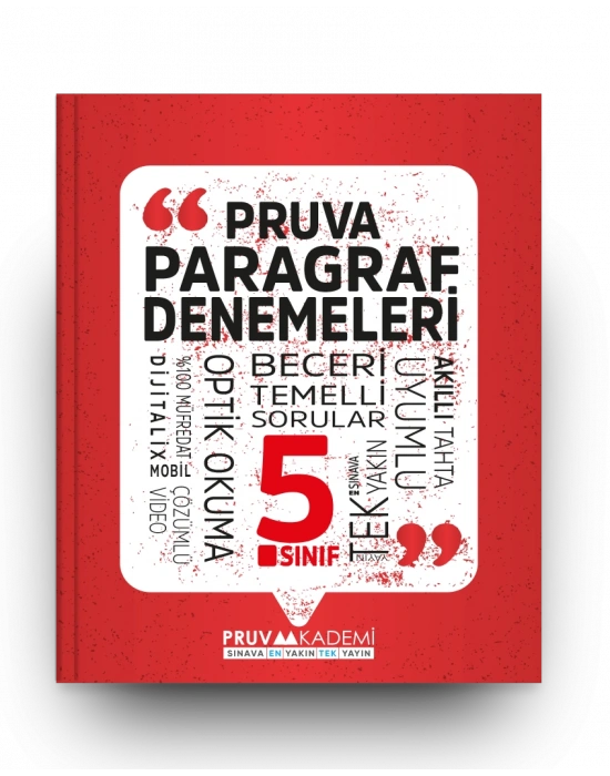 Pruva Akademi Yayıncılık 5. Sınıf Paragraf Denemeleri