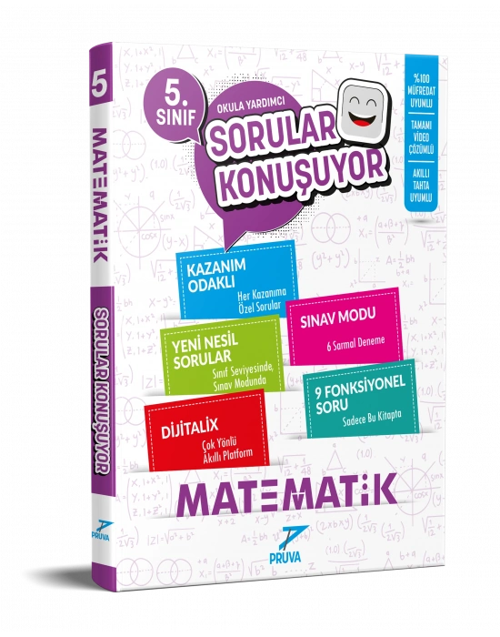 PRUVA AKADEMİ YAYINCILIK 5.SINF MATEMATİK SORULAR KONUŞUYOR