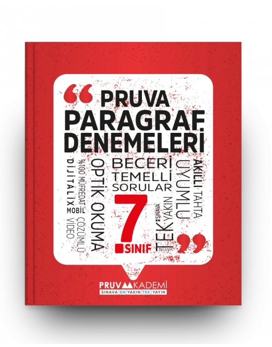 Pruva Akademi Yayıncılık 7. Sınıf Paragraf Denemeleri