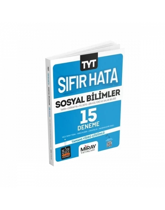 SOSYAL BİLİMLER TYT 15 Lİ SIFIR HATA