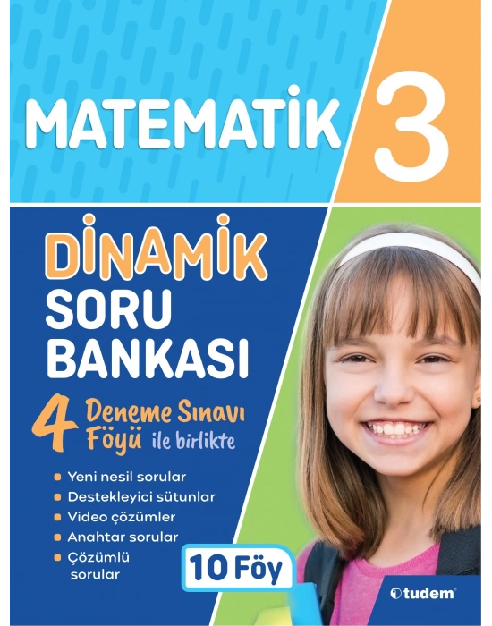 Tudem Yayınları 3.Sınıf Matematik Dinamik Soru Bankası